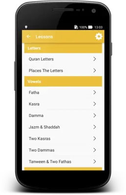 Quran Learning android App screenshot 13
